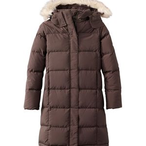 L.L. Bean Ultra Warm Three Quarter Length Down Coat